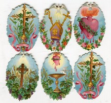 Oblaten scrap  chromo Religiöse Motive  von WH 6,5 cm comprar usado  Enviando para Brazil
