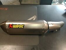 Terminale scarico akrapovic usato  Torre Canavese