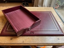 Asprey leather desk for sale  LONDON