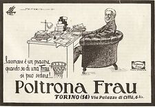 Pubblicita 1925 poltrona usato  Biella