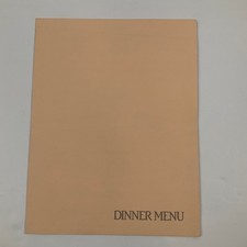 Vintage dinner menu d'occasion  Expédié en Belgium
