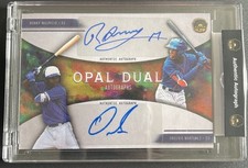 Usado, Orelvis Martinez/Ronny Mauricio Super Glow 2022 Opala Dual Auto SSP RARO Novato comprar usado  Enviando para Brazil