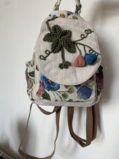 Embroidered style backpack for sale  BLACKPOOL