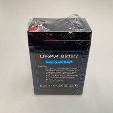 Lifep04 rechargeable 6ah for sale  Tucson
