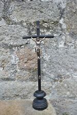 Crucifix bois noirci d'occasion  Le Mans