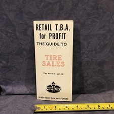 Amoco Retail T.B.A. Folheto de vendas de pneus For Profit The Guide To Tire comprar usado  Enviando para Brazil