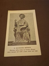 Santino holycard silvestro usato  Meldola