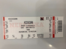 Nebraska cornhuskers michigan for sale  Estero