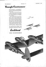 1942 advert lockheed for sale  SIDCUP