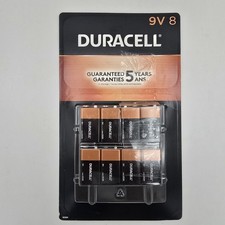 Baterias Duracell Coppertop 9V - Pacote com 8 comprar usado  Enviando para Brazil