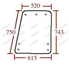 Seitenscheibe ford new gebraucht kaufen  Stapel