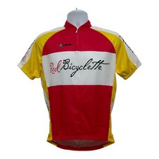 Camiseta unissex manga curta Canari vermelha ciclismo ciclismo adulto M comprar usado  Enviando para Brazil