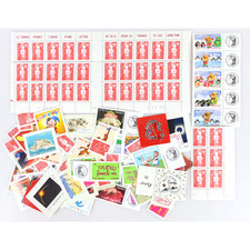 Lot 121 timbres d'occasion  Brignais