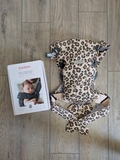 Mini porta-crianças Baby Bjorn bebê recém-nascido algodão 0-1 ano 7-25 libras bege/leopé comprar usado  Enviando para Brazil