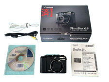[Estado perfeito] Câmera Digital Compacta Canon PowerShot G9 Preta 12.1 MP com Caixa Japão comprar usado  Enviando para Brazil