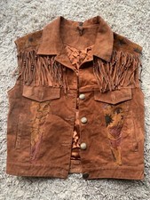 Genuine leather suede for sale  TOTNES