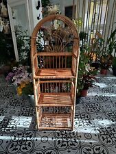 Usado, prateleira de vime arqueada de vime estante boho feita à mão prateleira estilo vintage comprar usado  Enviando para Brazil