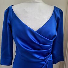 Bombshell blue satin for sale  LONDON