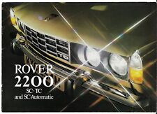 Rover 2200 2200 for sale  UK