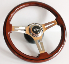 Usado, Volante serve para Mini Cooper madeira cromada madeira S ONE R50 R52 R53 01-07 comprar usado  Enviando para Brazil