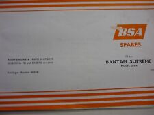 Bsa bantam spares for sale  BEDFORD