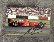 Scheda autografa ufficiale usato  Italia
