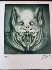 Giger lithographie dämon gebraucht kaufen  Bad Hersfeld