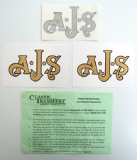 Vintage ajs transfers for sale  COTTINGHAM
