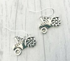 Tractor earrings silver for sale  SHREWSBURY