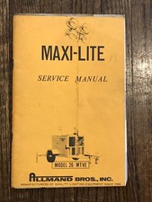 Allmand maxi lite for sale  Niles