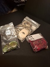 Beads red bugles for sale  DEREHAM