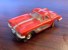 Vintage 1960 AURORA Vibrador Vermelho Corvette Hard Top Slot Car comprar usado  Enviando para Brazil