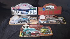 Plaque rallye plate d'occasion  Rives