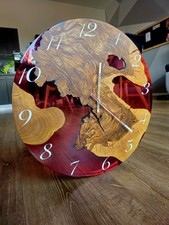 Handgefertigte wanduhr livenho gebraucht kaufen  Wörth