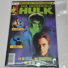 Vintage Incredible Hulk Anchor Bay Comic DVD 2003 Thor Daredevil TV Movie Marvel comprar usado  Enviando para Brazil
