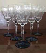 Vintage floral etched for sale  Lake Villa