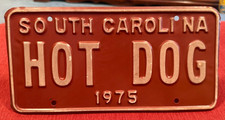 Etiqueta de placa vintage Carolina do Sul VANITY 1975 CACHORRO-QUENTE CACHORRO-QUENTE comprar usado  Enviando para Brazil