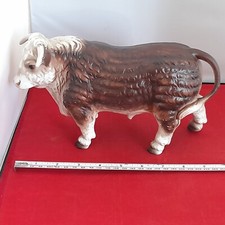 Vintage ceramic bull for sale  HOLSWORTHY