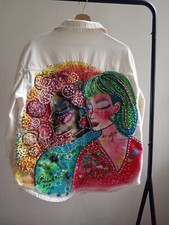 Giacca denim jacket usato  Montechiarugolo