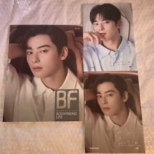 Conjunto de folheto de cartão fotográfico Astro Cha Eun Woo BODYFRIEND raro comprar usado  Enviando para Brazil