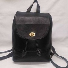Black leather backpack for sale  Concordia