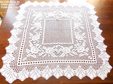 Nappe surnappe crochet d'occasion  Cosne-Cours-sur-Loire