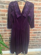 Vintage velour dress for sale  CARLISLE