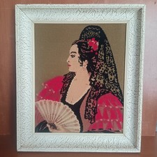 Tableau canevas femme d'occasion  Aubin