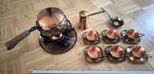 Fondue set kupfer gebraucht kaufen  Aurich