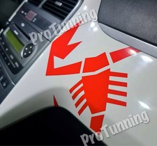 Scorpione abarth adesivo usato  Casalecchio di Reno