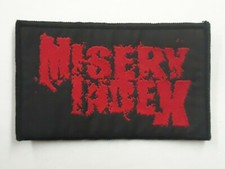 MISERY INDEX BRUTAL DEATH METAL ADESIVO TECIDO comprar usado MISERY INDEX BRUTAL DEATH METAL ADESIVO TECIDO comprar usado  Enviando para Brazil