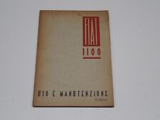 Fiat 1100 508 usato  Bussoleno