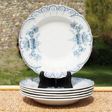 Ensemble assiettes creuses d'occasion  Cerisy-la-Salle