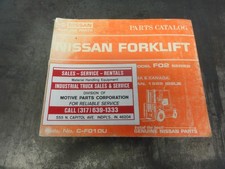 Nissan f02 forklift for sale  Mineral Wells